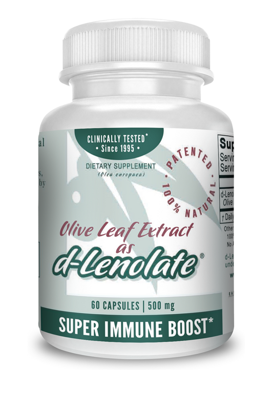 d-Lenolate Olive Leaf Extract 60 capsules